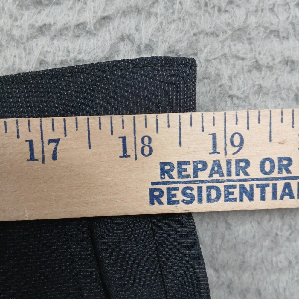Banana Republic Flat Front‎ Stretch Shorts Mens 38 Black Casual